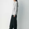 Heritage Knit Merinowolle Crew Cardigan Heritage Knit Merinowolle Crew Cardigan
