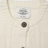 Heritage Knit Merinowolle Crew Cardigan Heritage Knit Merinowolle Crew Cardigan