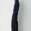 Heritage Knit Merinowolle Hi-Hip Rollkragenpullover