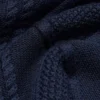 Heritage Knit Merinowolle Hi-Hip Rollkragenpullover