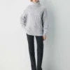 Heritage Knit Merinowolle Rollkragenpullover