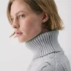 Heritage Knit Merinowolle Rollkragenpullover