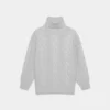 Heritage Knit Merinowolle Rollkragenpullover