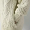 Heritage Knit Merinowolle Rollkragenpullover mit Reißverschluss Heritage Knit Merinowolle Rollkragenpullover mit Reißverschluss