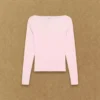 HomeStretch™ Rib Bootschnür-Langarmshirt HomeStretch™ Rib Bootschnür-Langarmshirt