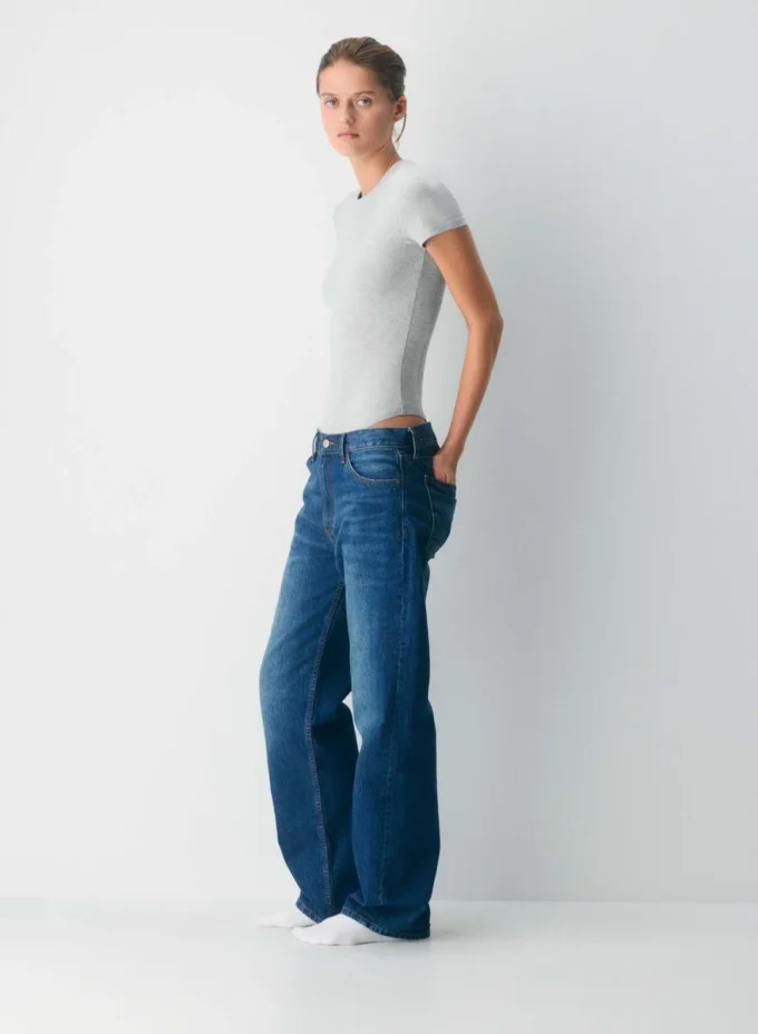 HomeStretch™ Rib Crew Bodysuit HomeStretch™ Rib Crew Bodysuit