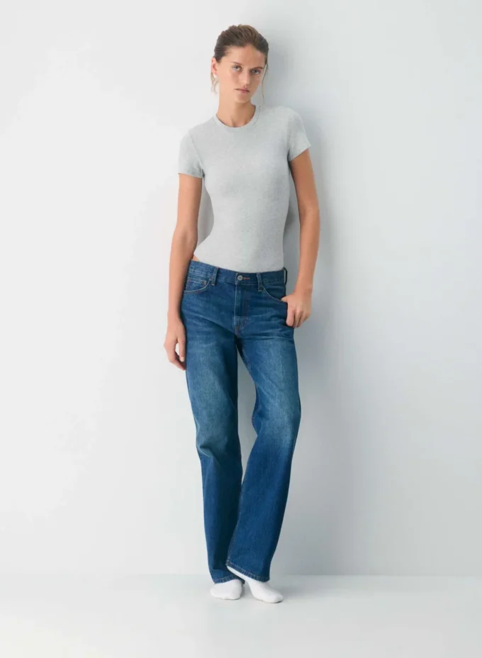 HomeStretch™ Rib Crew Bodysuit HomeStretch™ Rib Crew Bodysuit