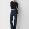 HomeStretch™ Rib Crew Waist Longsleeve HomeStretch™ Rib Crew Waist Longsleeve