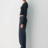 HomeStretch™ Rib Crew Waist Longsleeve HomeStretch™ Rib Crew Waist Longsleeve
