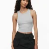 HomeStretch™ Rib Crew Waist Tank HomeStretch™ Rib Crew Waist Tank