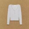 HomeStretch™ Rib Henley Langarmshirt HomeStretch™ Rib Henley Langarmshirt