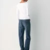 HomeStretch™ Rib Lace Henley Longsleeve HomeStretch™ Rib Lace Henley Longsleeve