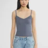 HomeStretch™ Rib Lace V-Neck Cami Tank HomeStretch™ Rib Lace V-Neck Cami Tank