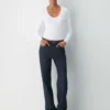 Homestretch™ Rib Langarmshirt mit tiefem V-Ausschnitt Homestretch™ Rib Langarmshirt mit tiefem V-Ausschnitt