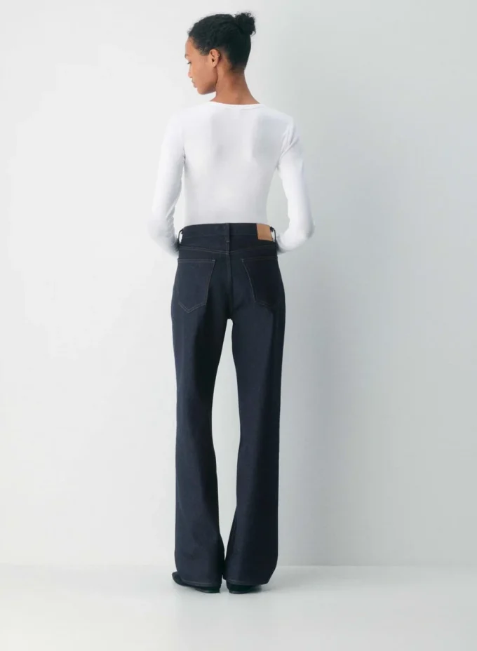 Homestretch™ Rib Langarmshirt mit tiefem V-Ausschnitt Homestretch™ Rib Langarmshirt mit tiefem V-Ausschnitt