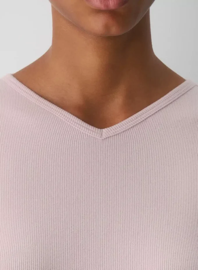 Homestretch™ Rib Longsleeve mit hohem V-Ausschnitt Homestretch™ Rib Longsleeve mit hohem V-Ausschnitt