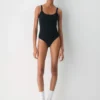HomeStretch™ Rib Scoopneck Bodysuit