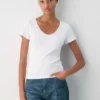 HomeStretch™ Rib V-Ausschnitt-T-Shirt HomeStretch™ Rib V-Ausschnitt-T-Shirt