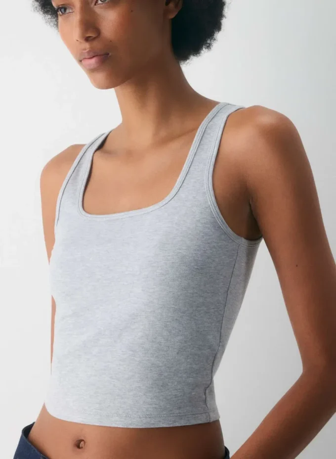 HomeStretch™ Smooth Tanktop mit quadratischem Ausschnitt HomeStretch™ Smooth Tanktop mit quadratischem Ausschnitt