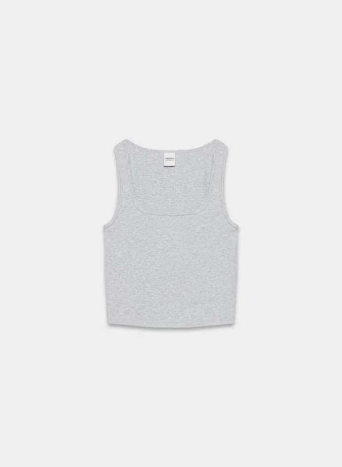 HomeStretch™ Smooth Tanktop mit quadratischem Ausschnitt HomeStretch™ Smooth Tanktop mit quadratischem Ausschnitt