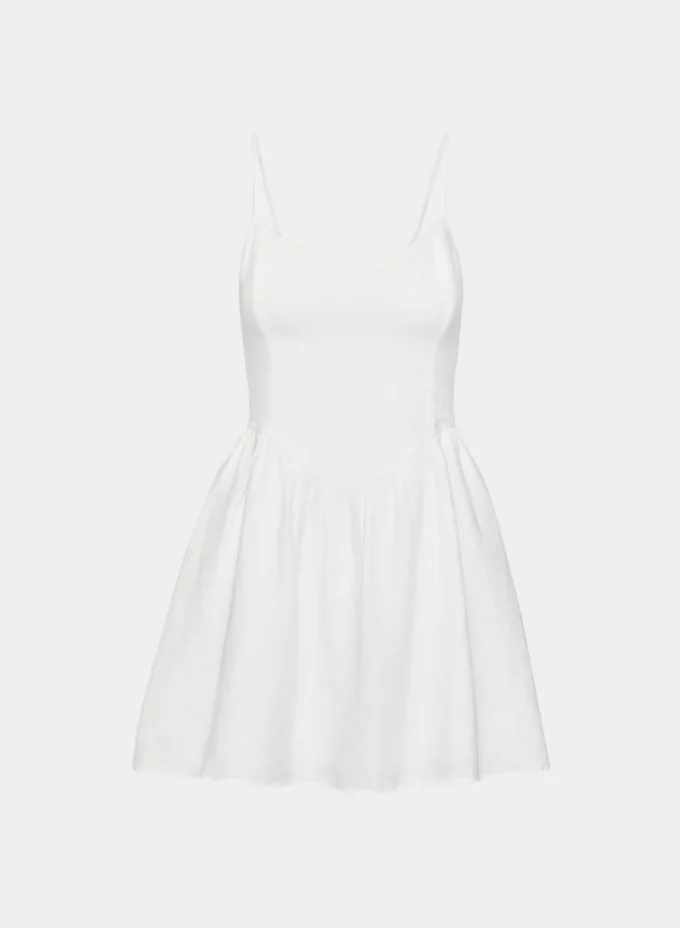 Influence Leinen-Minikleid
