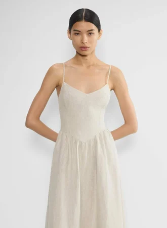 Influence Maxikleid aus Leinen