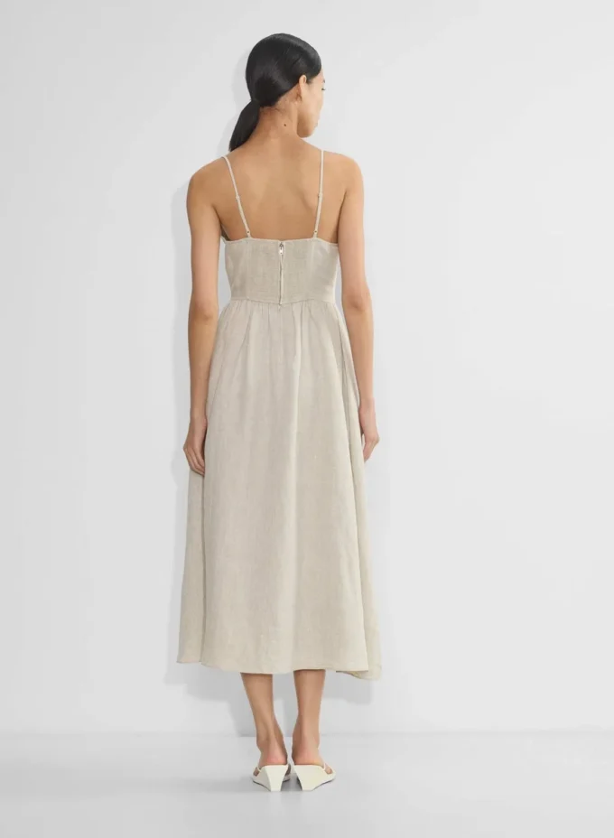 Influence Maxikleid aus Leinen