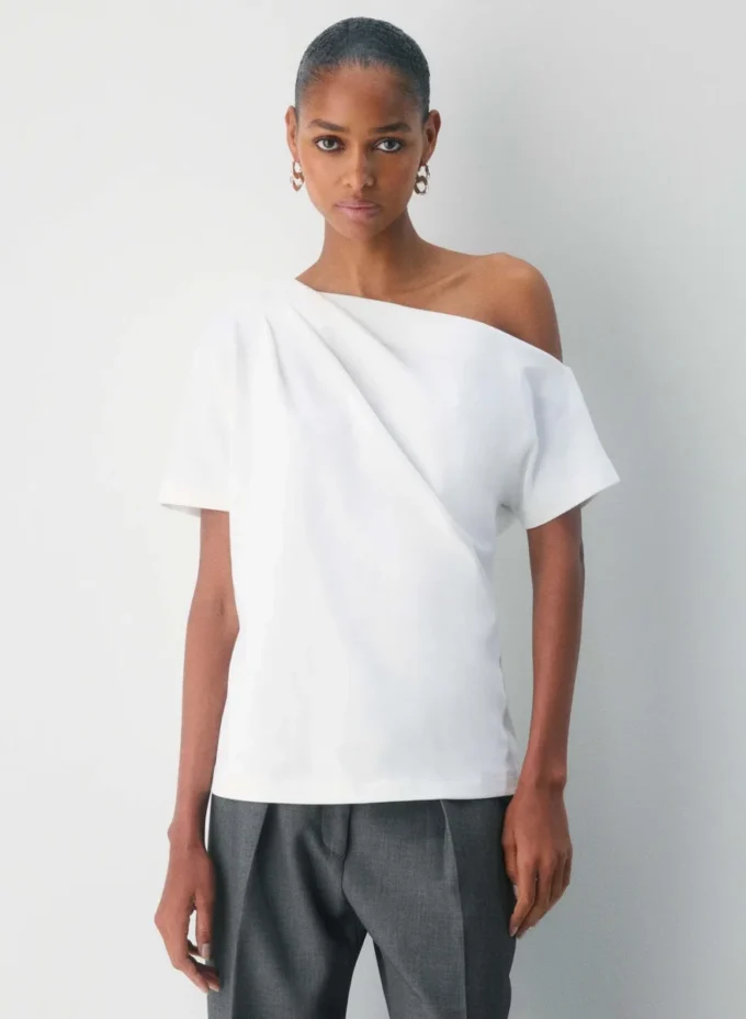 Interlock-Baumwoll-Script-Top Interlock-Baumwoll-Script-Top