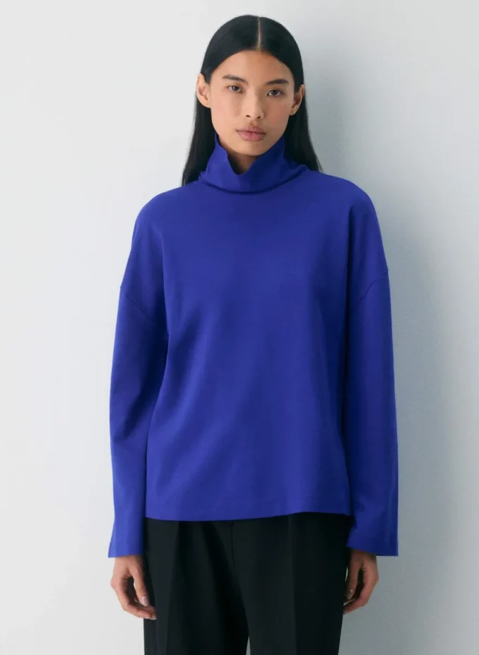 InterLock-Baumwolle Rydel Rollkragenpullover InterLock-Baumwolle Rydel Rollkragenpullover