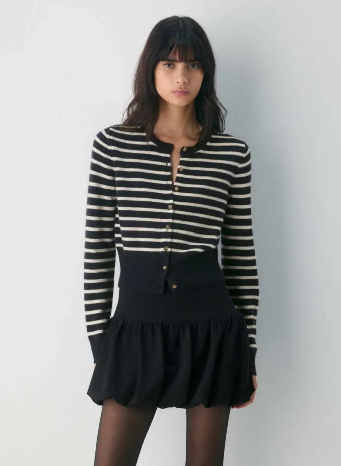 Jolie-Woll-Kaschmir-Strickjacke