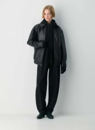 Jones Leder-Bomberjacke