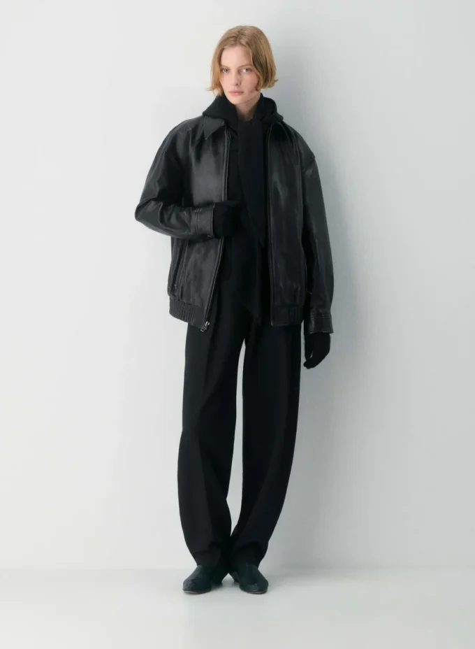 Jones Leder-Bomberjacke Jones Leder-Bomberjacke