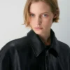 Jones Leder-Bomberjacke Jones Leder-Bomberjacke