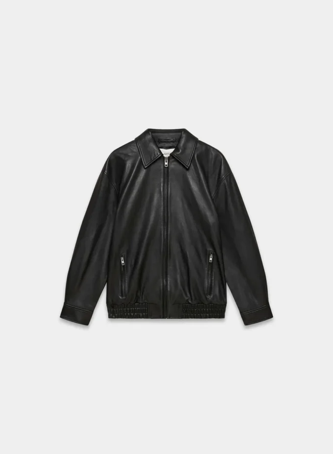 Jones Leder-Bomberjacke Jones Leder-Bomberjacke