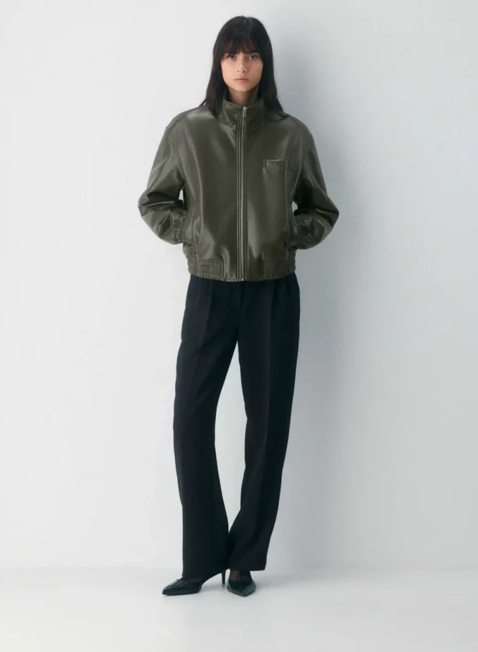 Josephine Bomberjacke – UnReal Leather Josephine Bomberjacke – UnReal Leather