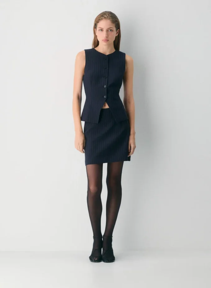 Klassischer Minirock – Twill Klassischer Minirock – Twill