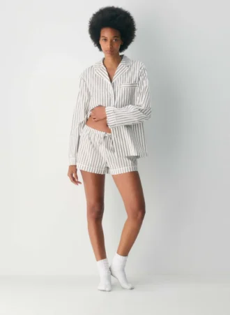 Laze Poplin Pyjama-Shorts