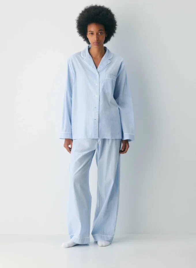 Laze Poplin Pyjamahemd Laze Poplin Pyjamahemd