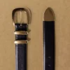Legendärer breiter Ledergürtel aus massivem Messing Legendärer breiter Ledergürtel aus massivem Messing