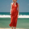 Leinenkleid „Nightscape”