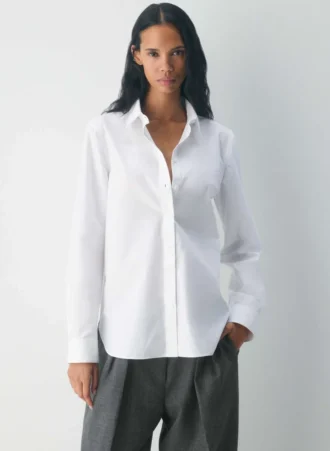 Letterpress Classic Poplin Shirt