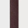 Lifetime Solid Brass Leather Wide Belt Lifetime Solid Brass Leather Wide Belt