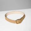 Lifetime Solid Brass Suede Wide Belt Lifetime Solid Brass Suede Wide Belt