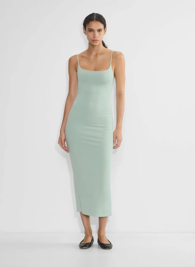 Lässiges Maxikleid mit Trägern