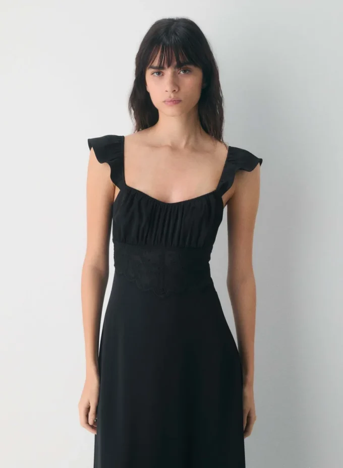 Magnate Satin-Kleid