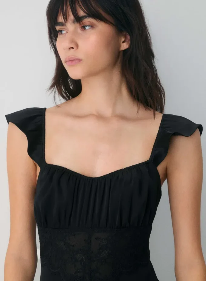 Magnate Satin-Kleid