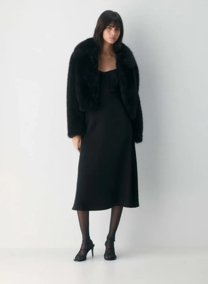 Magnate Satin-Kleid