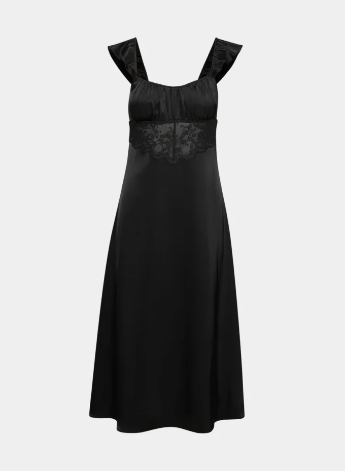 Magnate Satin-Kleid