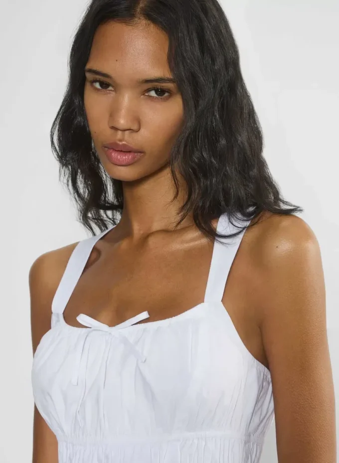 Martine Popeline-Kleid