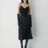 Memorize Satin-Kleid